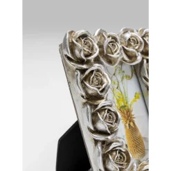 Deko & Geschenkartikel|KARE Design Bilderrahmen Romantic Rose Silber 11X13Cm