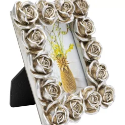 Deko & Geschenkartikel|KARE Design Bilderrahmen Romantic Rose Silber 11X13Cm