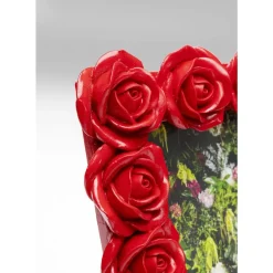 Deko & Geschenkartikel|KARE Design Bilderrahmen Romantic Rose Rot 26X31Cm