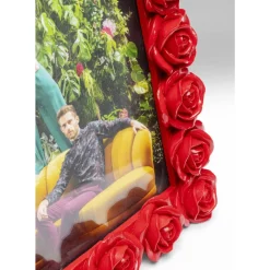 Deko & Geschenkartikel|KARE Design Bilderrahmen Romantic Rose Rot 26X31Cm