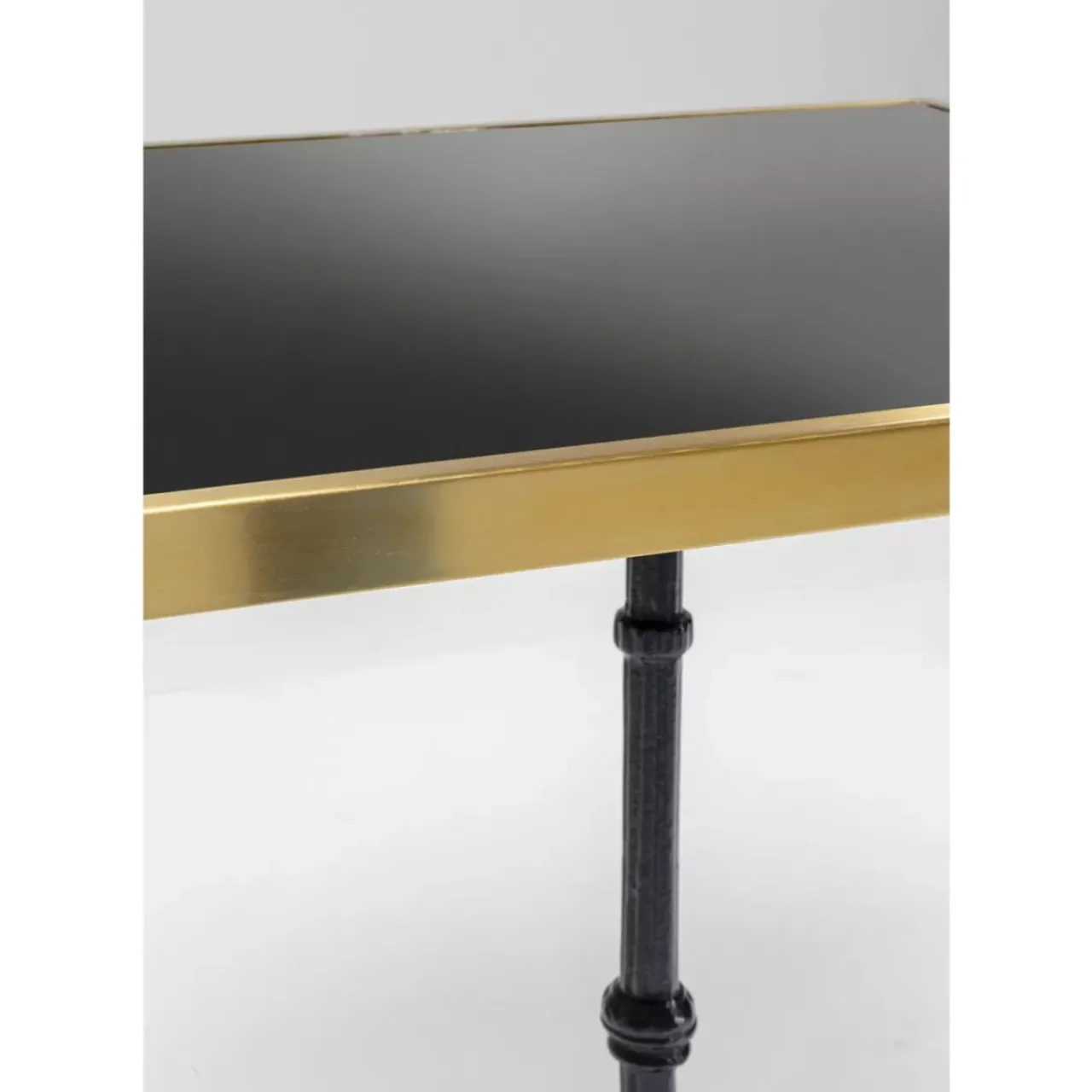 Tische|KARE Design Bistrotisch Kaffeehaus Rim Square Schwarz 60X60