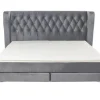 Betten|KARE Design Boxspringbett Benito Moon Grau 160X200Cm