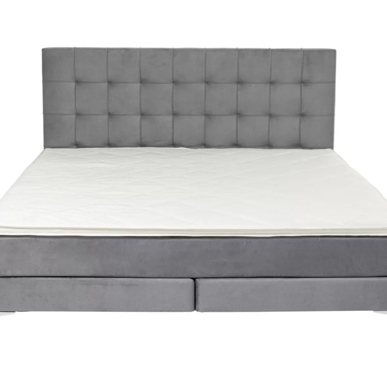 Betten|KARE Design Boxspringbett Benito Star Grau 160X200Cm
