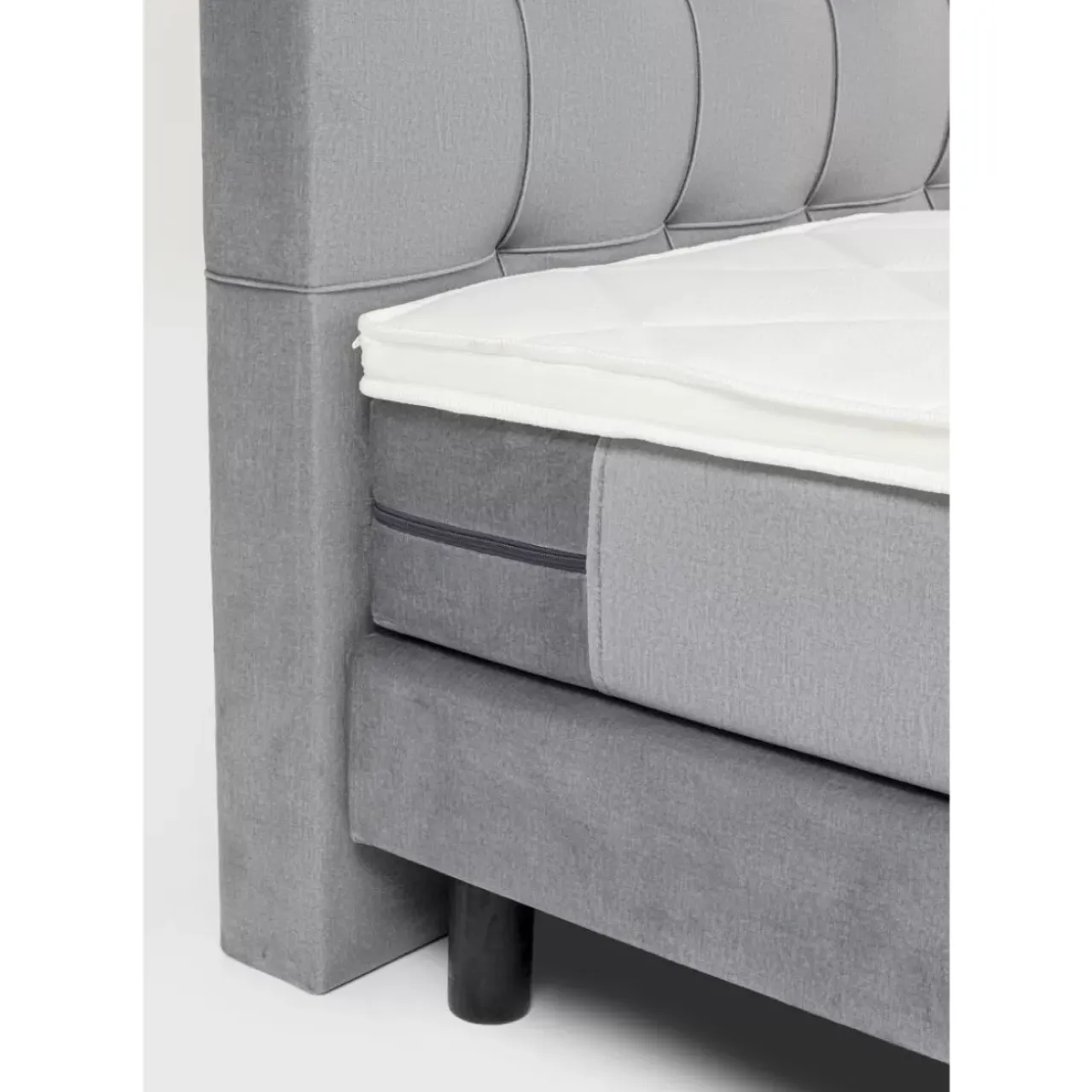 Betten|KARE Design Boxspringbett Benito Star Grau 160X200Cm
