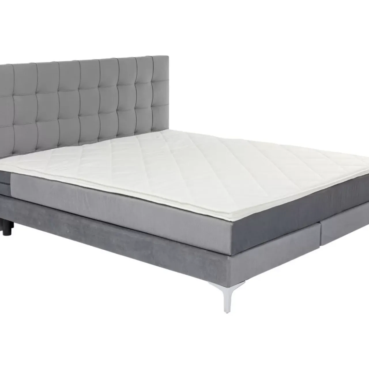 Betten|KARE Design Boxspringbett Benito Star Grau 160X200Cm
