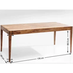 Tische|KARE Design Brooklyn Nature Tisch 175X90Cm