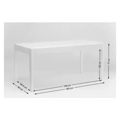 Tische|KARE Design Brooklyn Nature Tisch 160X80Cm