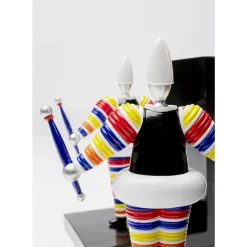 Deko & Geschenkartikel|KARE Design Buchstutze Artist Stripes (2/Set)