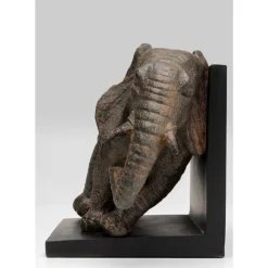 Deko & Geschenkartikel|KARE Design Buchstutze Elephants 25 (2/Set)