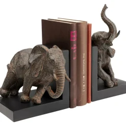 Deko & Geschenkartikel|KARE Design Buchstutze Elephants 42 (2/Set)