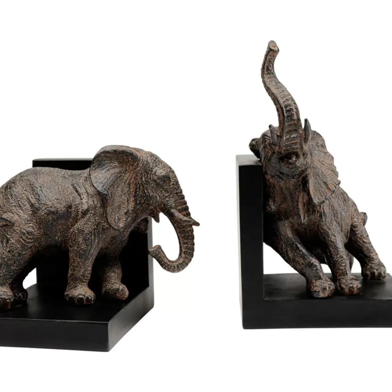 Deko & Geschenkartikel|KARE Design Buchstutze Elephants 42 (2/Set)
