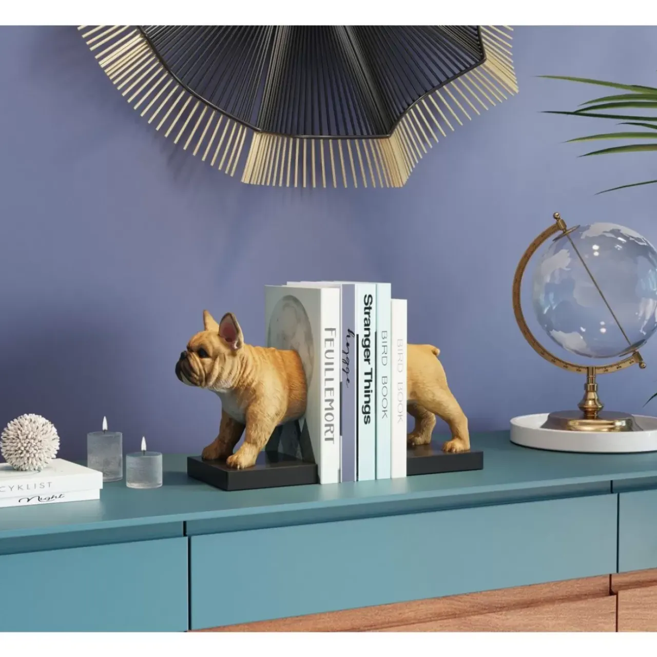 Deko & Geschenkartikel|KARE Design Buchstutze Frenchy (2/Set)