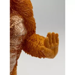 Deko & Geschenkartikel|KARE Design Buchstutze Gorilla Orange (2/Set)