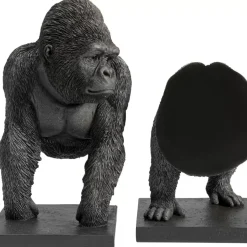 Deko & Geschenkartikel|KARE Design Buchstutze Gorilla (2/Set)