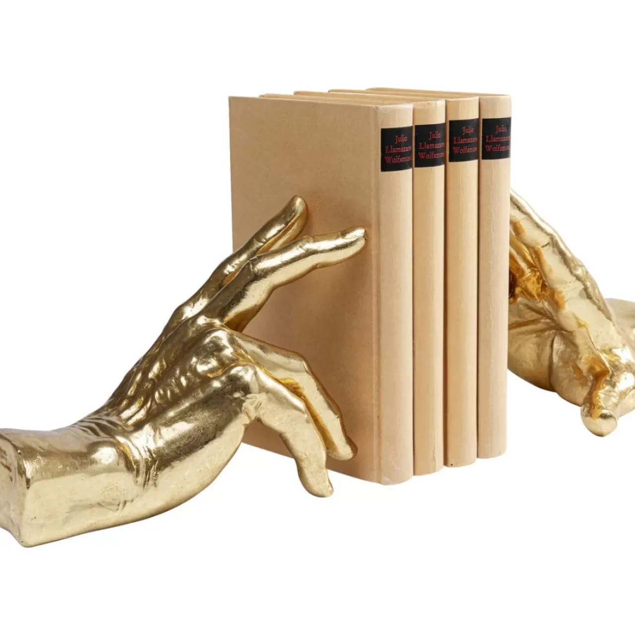Deko & Geschenkartikel|KARE Design Buchstutze Holding Fingers (2/Set)