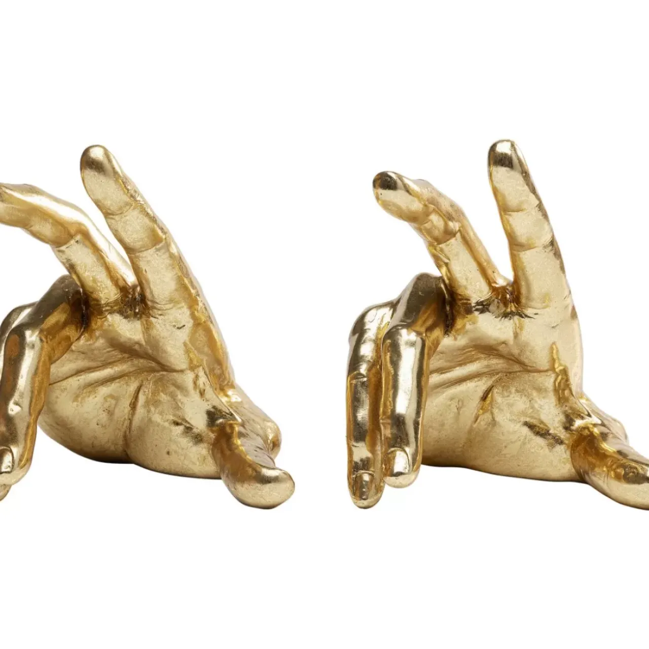 Deko & Geschenkartikel|KARE Design Buchstutze Holding Fingers (2/Set)
