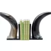 Deko & Geschenkartikel|KARE Design Buchstutze Horns (2/Set)
