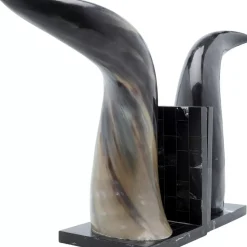 Deko & Geschenkartikel|KARE Design Buchstutze Horns (2/Set)