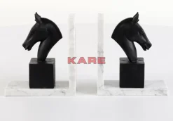 Deko & Geschenkartikel|KARE Design Buchstutze Horse (2/Set)