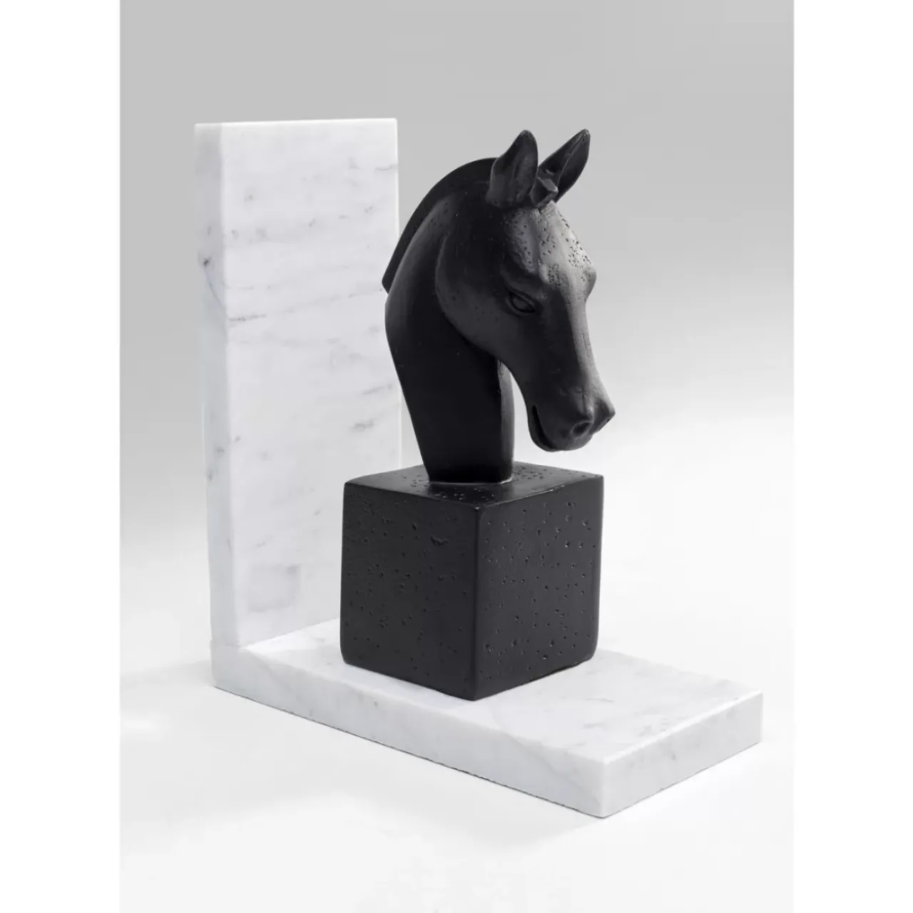 Deko & Geschenkartikel|KARE Design Buchstutze Horse (2/Set)