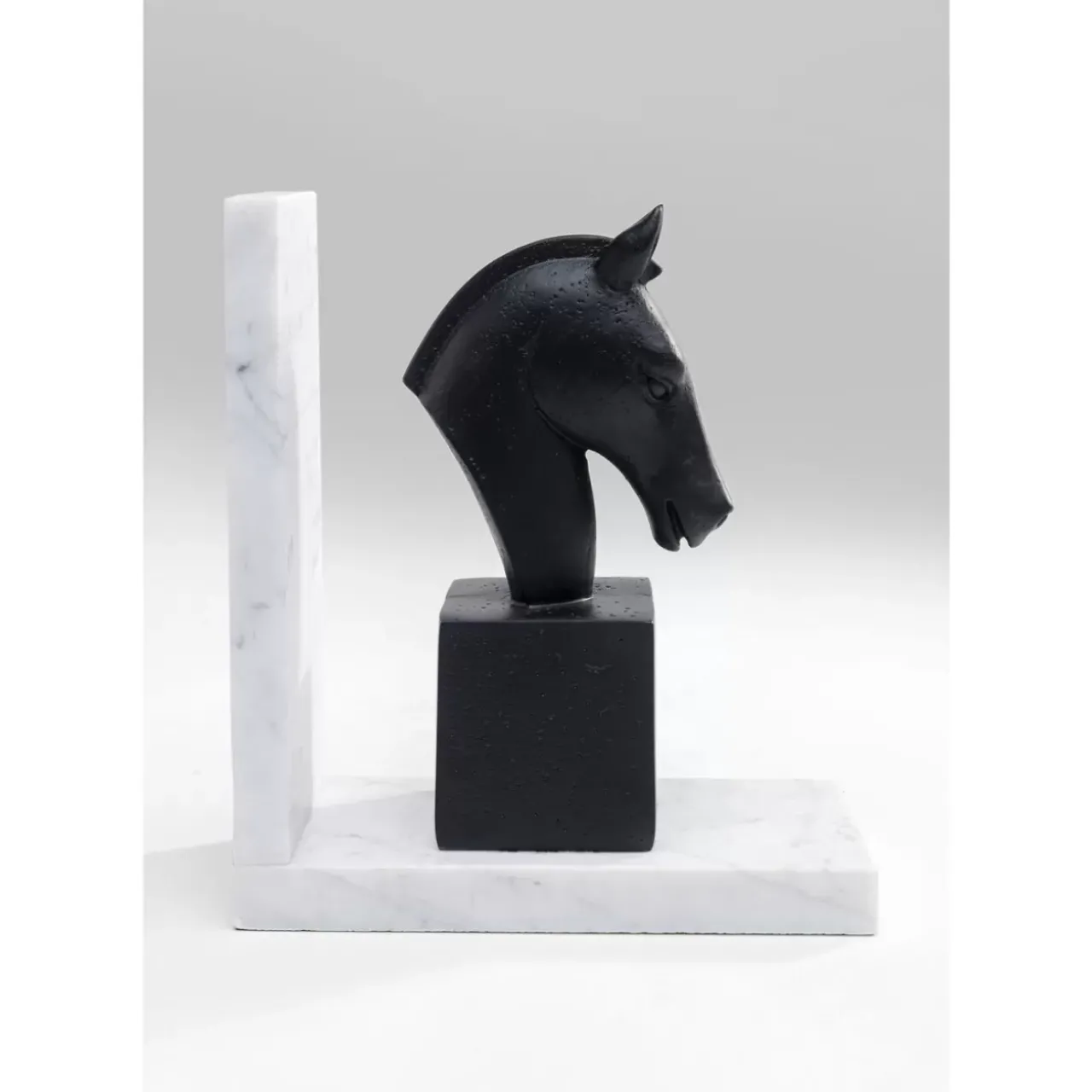 Deko & Geschenkartikel|KARE Design Buchstutze Horse (2/Set)