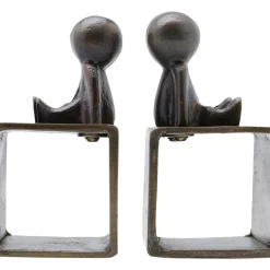 Deko & Geschenkartikel|KARE Design Buchstutze Little Males (2/Set)