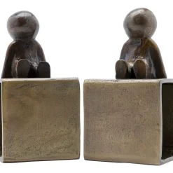 Deko & Geschenkartikel|KARE Design Buchstutze Little Males (2/Set)