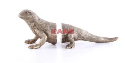 Deko & Geschenkartikel|KARE Design Buchstutze Lizard (2/Set)