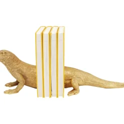 Deko & Geschenkartikel|KARE Design Buchstutze Lizard (2/Set)