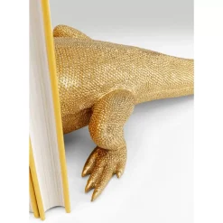 Deko & Geschenkartikel|KARE Design Buchstutze Lizard (2/Set)