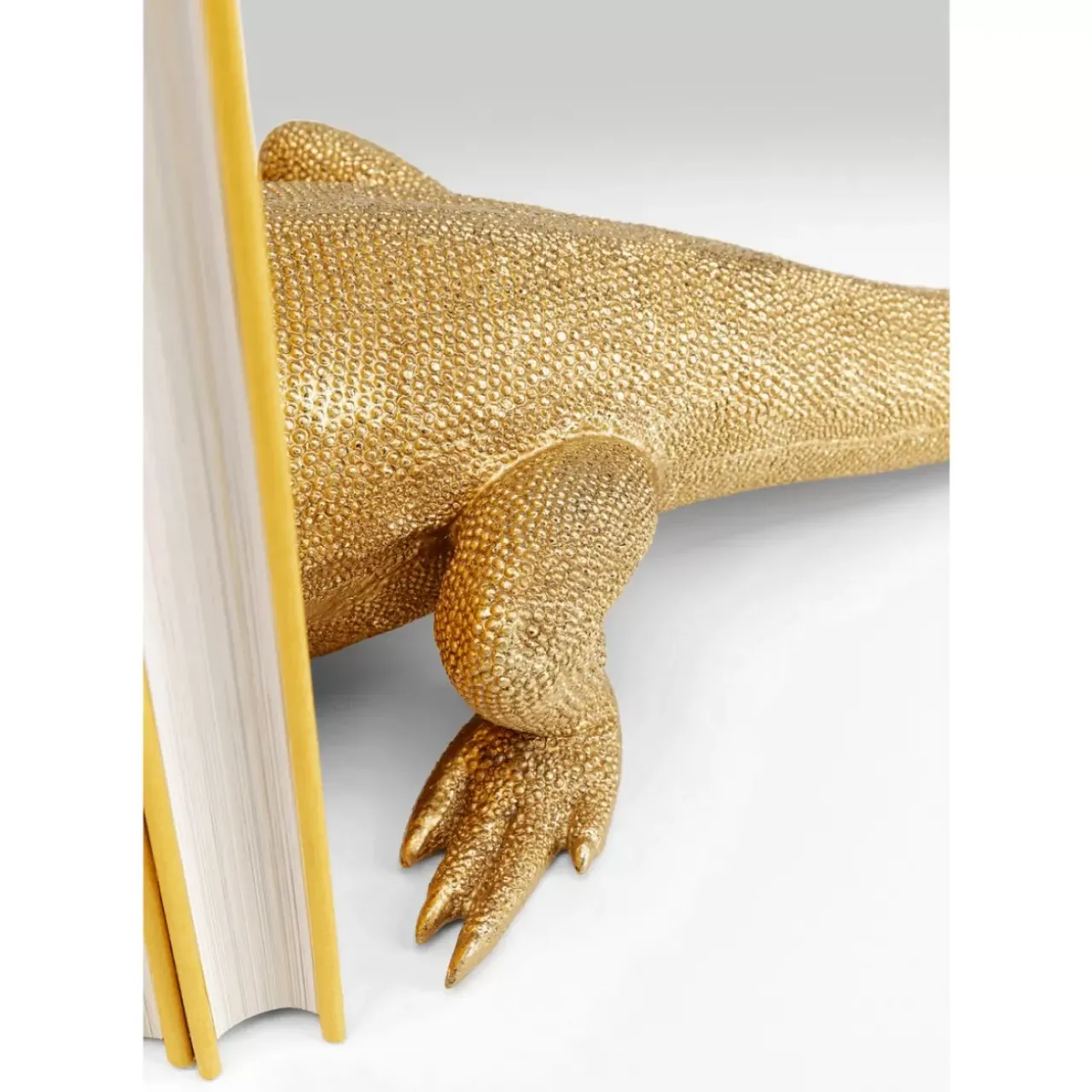 Deko & Geschenkartikel|KARE Design Buchstutze Lizard (2/Set)