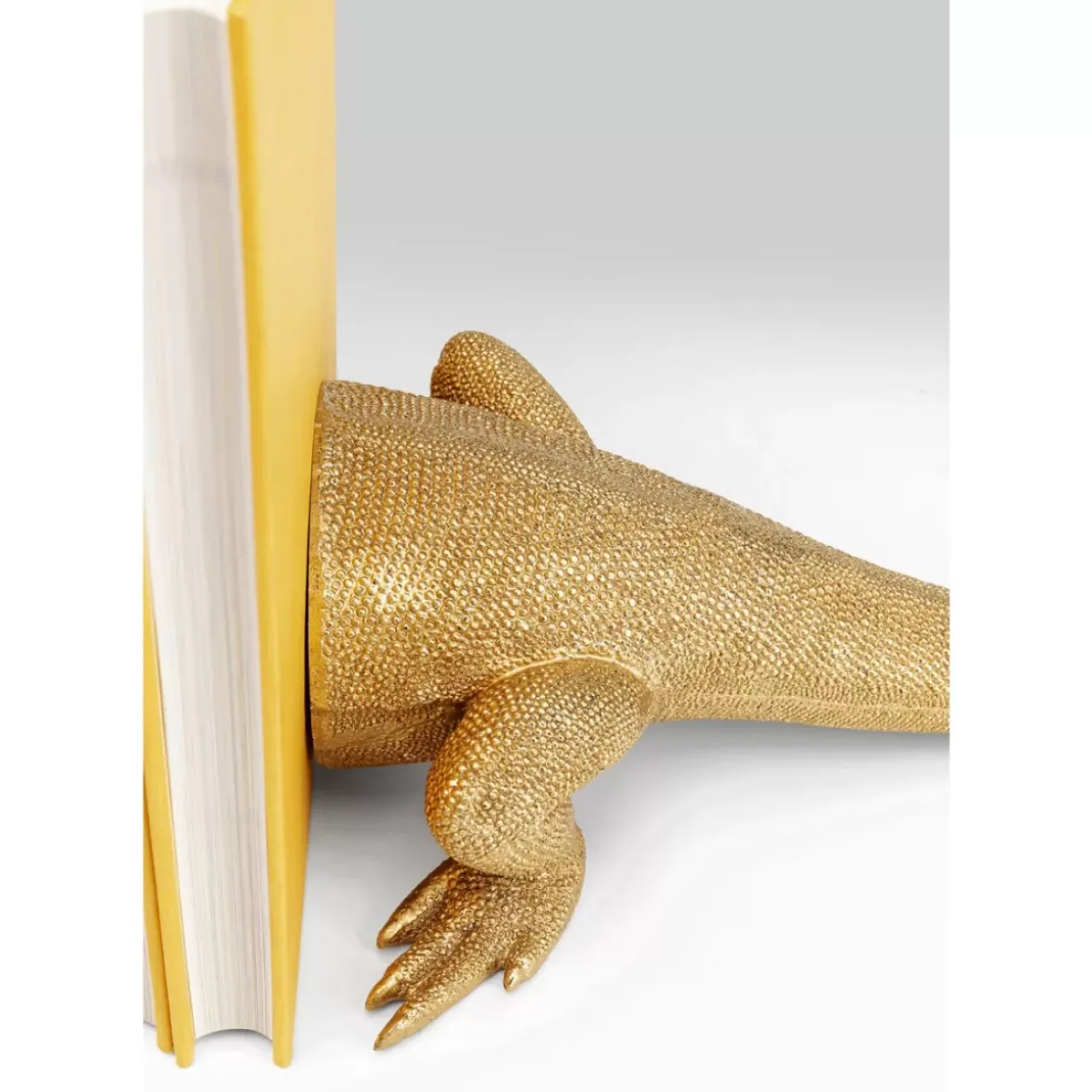 Deko & Geschenkartikel|KARE Design Buchstutze Lizard (2/Set)