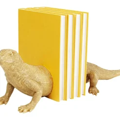 Deko & Geschenkartikel|KARE Design Buchstutze Lizard (2/Set)