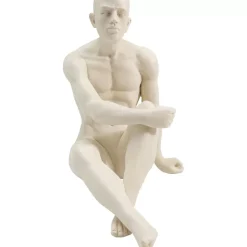 Deko & Geschenkartikel|KARE Design Buchstutze Meditating Man (2/Set)