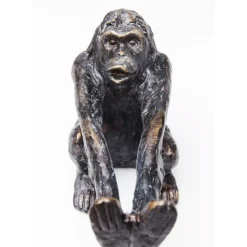 Deko & Geschenkartikel|KARE Design Buchstutze Monkey (2/Set)