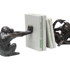 Deko & Geschenkartikel|KARE Design Buchstutze Monkey (2/Set)