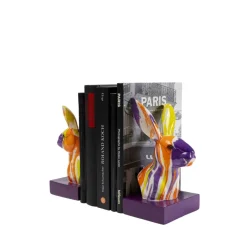 Deko & Geschenkartikel|KARE Design Buchstutze Rabbit Holi (2/Set)