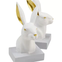 Deko & Geschenkartikel|KARE Design Buchstutze Rabbit (2/Set)