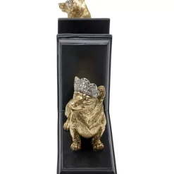 Deko & Geschenkartikel|KARE Design Buchstutze Royal Standing Corgi (2/Set)