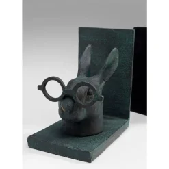 Deko & Geschenkartikel|KARE Design Buchstutze Smart Rabbit (2/Set)