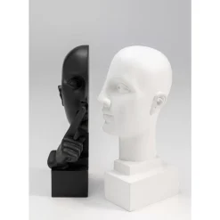 Deko & Geschenkartikel|KARE Design Buchstutze Volto Nose (2/Set)