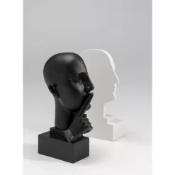 Deko & Geschenkartikel|KARE Design Buchstutze Volto Nose (2/Set)