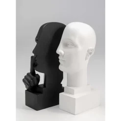 Deko & Geschenkartikel|KARE Design Buchstutze Volto Nose (2/Set)