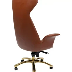 Stühle|KARE Design Burodrehstuhl Brady Messing