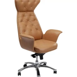 Stühle|KARE Design Burodrehstuhl Brady Silber