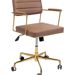 Stühle|KARE Design Burodrehstuhl Dottore Braun