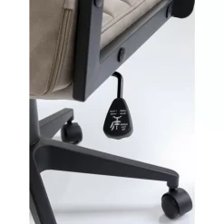 Stühle|KARE Design Burodrehstuhl Labora High Pebble