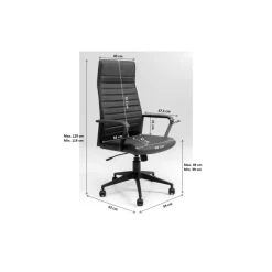 Stühle|KARE Design Burostuhl Labora High Weis