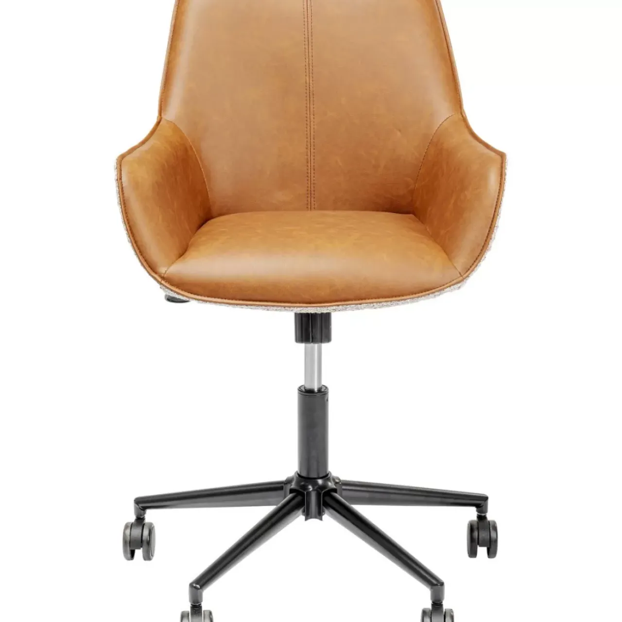 Stühle|KARE Design Burostuhl Monica Braun