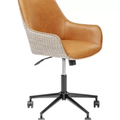 Stühle|KARE Design Burostuhl Monica Braun